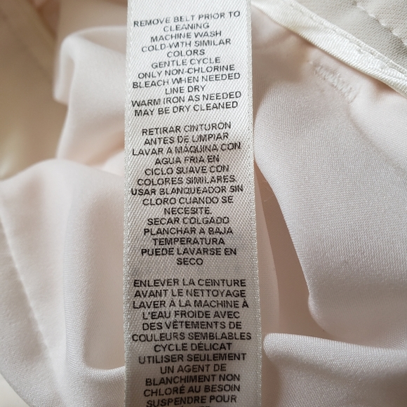 WHBM Cream Colour Dress Pants - Picture 7 of 7
